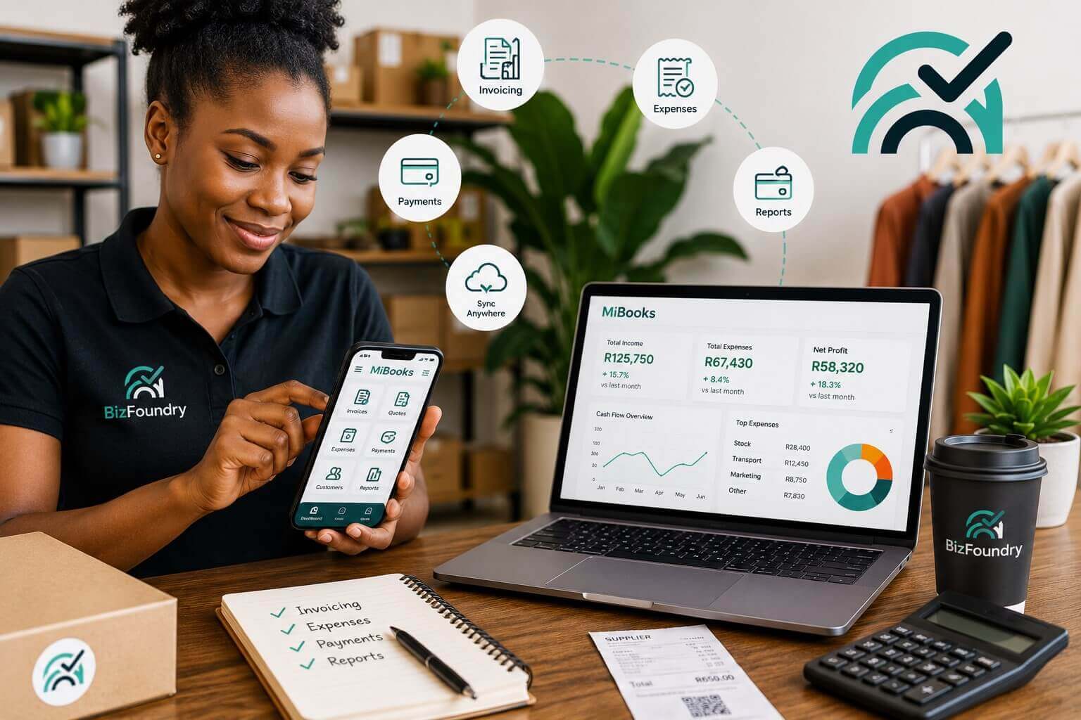 Stay On Top of Your Business With MiBooks Mobile App