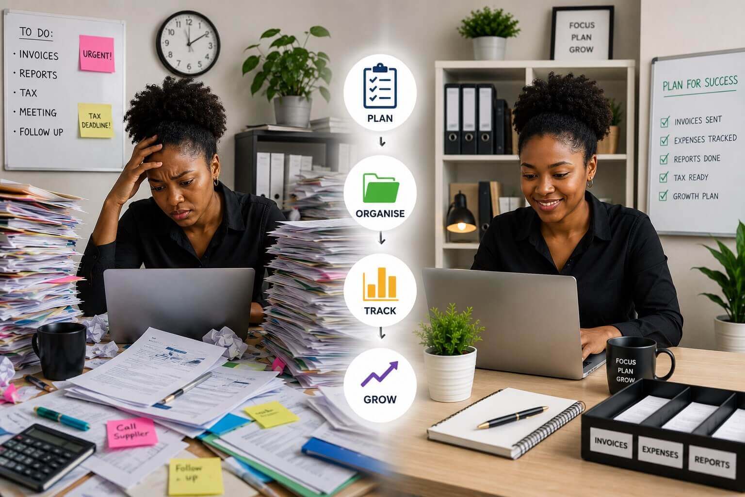 The  Powerful Difference Between Being Busy and Being Organised